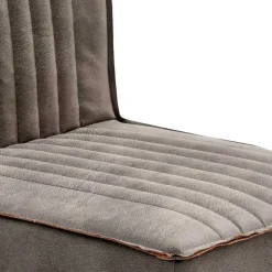 Kantiger Schwingstuhl in Schlamm - Addagio (2er Set)