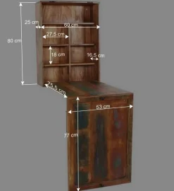 Küchenbar ausklappbar im Shabby Chic - Jamaica (dreiteilig)