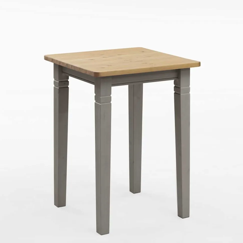 Küchenbartisch Jytte in Grau Kiefer massiv