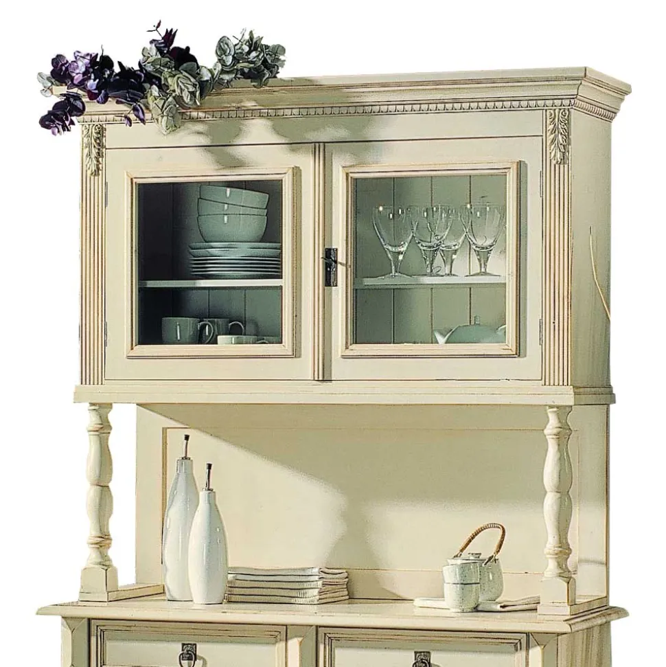 Küchenbuffet Francis in Antikweiß