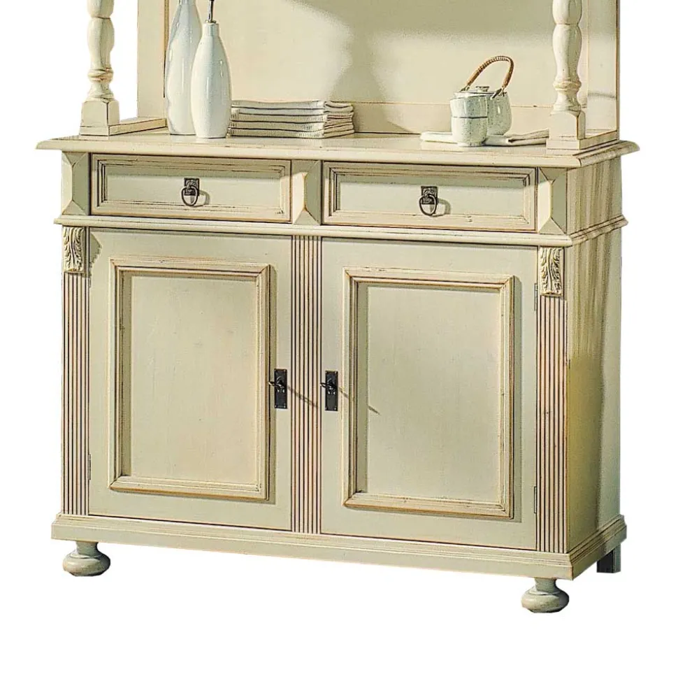 Küchenbuffet Francis in Antikweiß