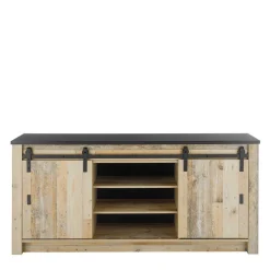 Küchen-Einrichtung mit Insel Set - Garisa (siebenteilig)