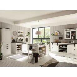 Kücheneinrichtung mit Insel - Eture (siebenteilig)