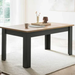 Küchentisch in Wildeiche & Anthrazit - Lionel