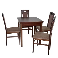 Küchentisch Kombination mit Stühlen - Bridge (fünfteilig)