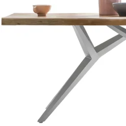 Küchentisch mit Holzplatte Mango - Ciacova