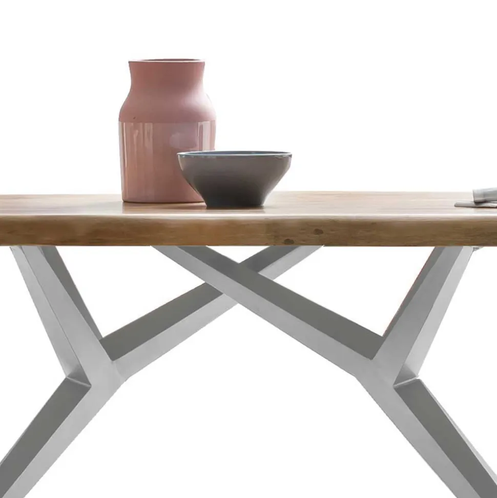 Küchentisch mit Holzplatte Mango - Ciacova