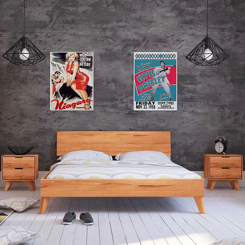 Kernbuche Ehebett in Unterlänge - Junola I (dreiteilig)