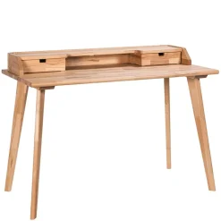 Kernbuche Schreibtisch mit Aufsatz - Lora