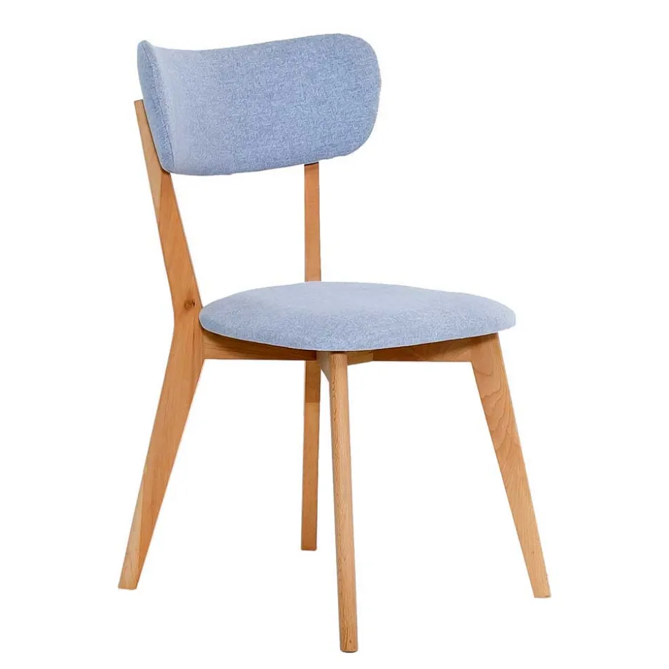 Kernbuche Tischgruppe rund - Metauro (fünfteilig)