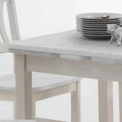 Kiefer Esstisch Vironegras in Weiß