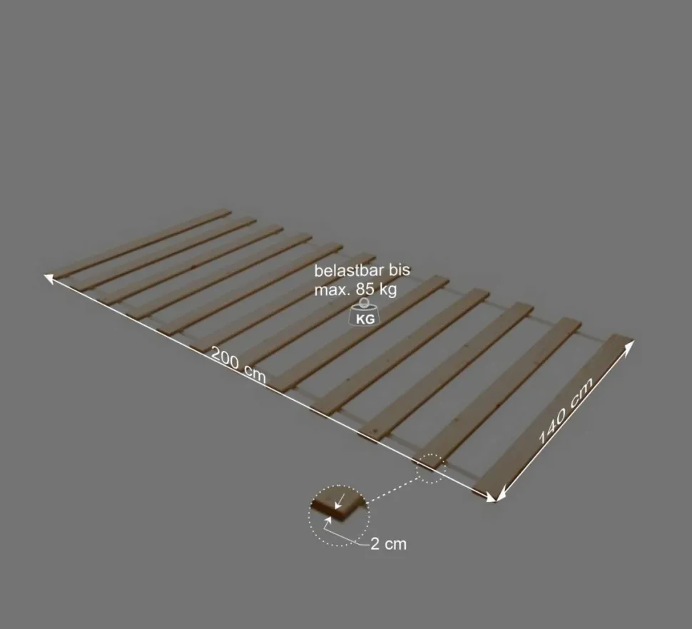Kiefer Rollrost Oline massiv