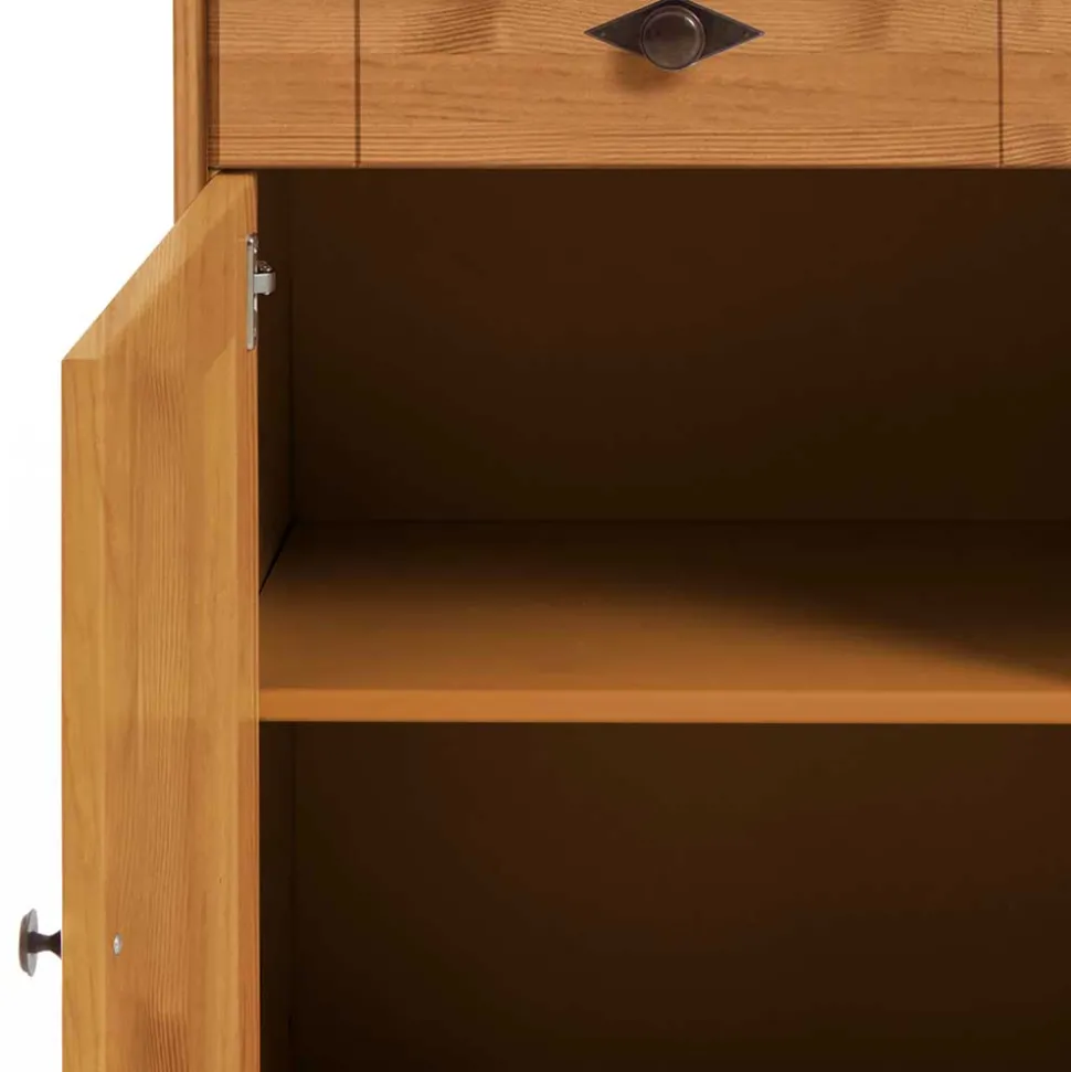 Kiefer-Massivholz Sideboard Piatra im Landhausstil
