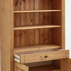 Kiefernholz Landhaus Regal 108x203x45 cm - Piatra