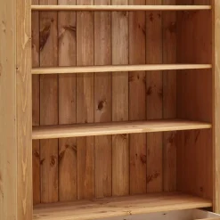 Kiefernholz Landhaus Regal 108x203x45 cm - Piatra