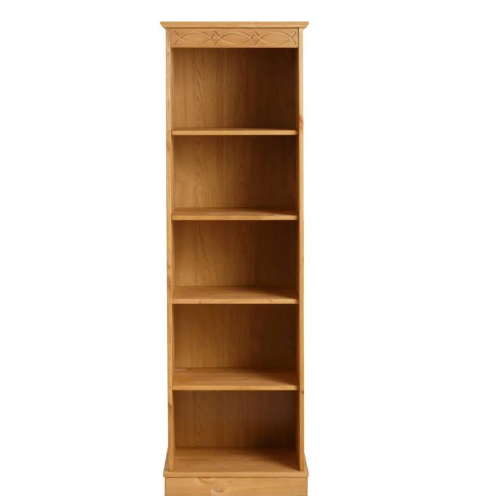 Kiefernholz Standregal mit fünf Fächern - Goro