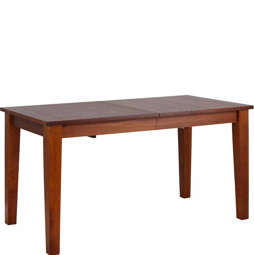 Kiefernholz Tisch in Braun lackiert - Marrone