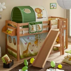 Kinder Buche Rutschebett in Natur - Howard