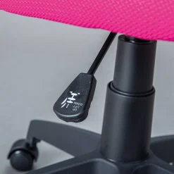 Kinder Drehstuhl in Pink & Weiß mit Schwarz - Dario