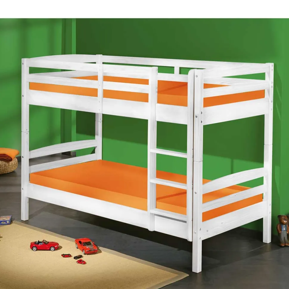 Kinder Etagenbett mit Ausziehbett optional - Samanca