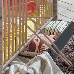 Kinder Gitterbett mit Schublade - Jilamenda