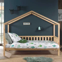 Kinder Haus Himmelbett 90x200 cm - Cosma