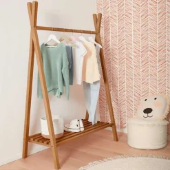 Kinder Kleiderständer aus Buche Massivholz - Pricial