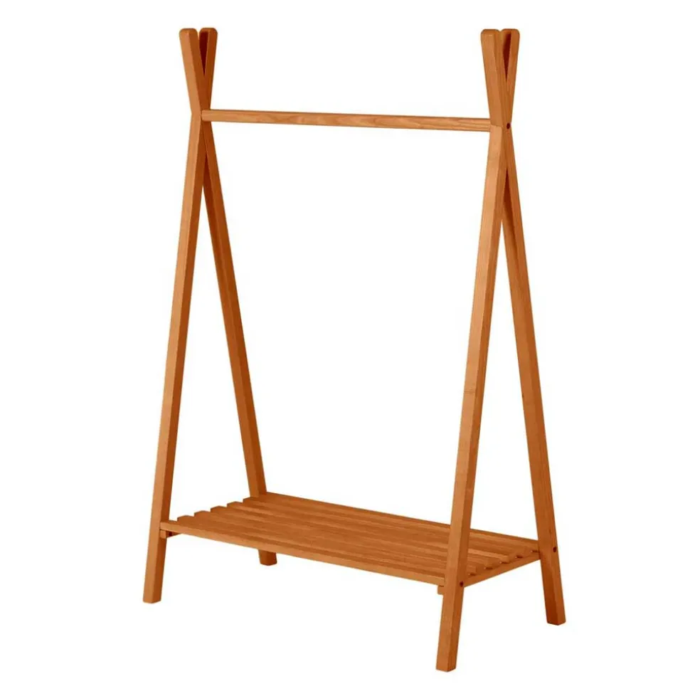 Kinder Kleiderständer aus Buche Massivholz - Pricial
