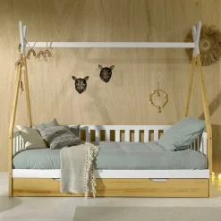 Kinder Kojenbett mit Zelt Himmel - Toscana