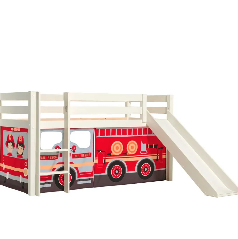 Kinder Spielbett Hochbett Feuerwehr - Tyago