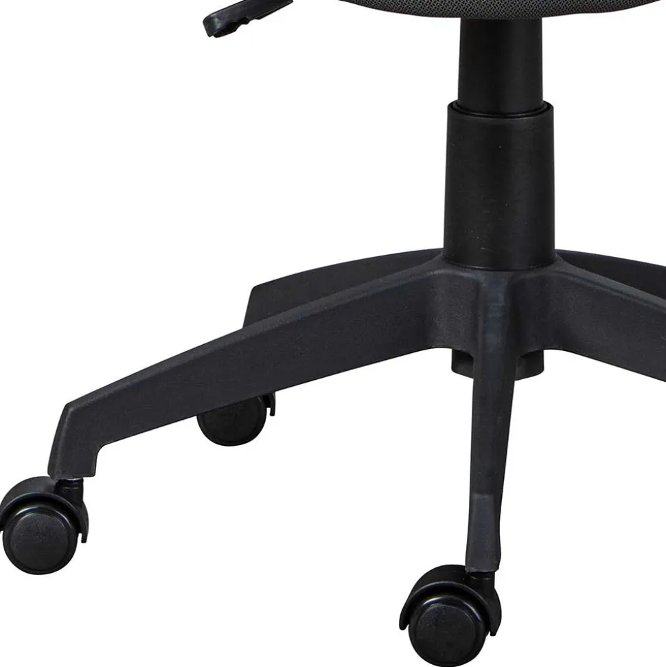 Kinderdrehstuhl in Dunkelgrau & Weiß - Macress