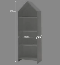 Kindermöbel Kombi in Weiß & Mint - Indefiva (zweiteilig)