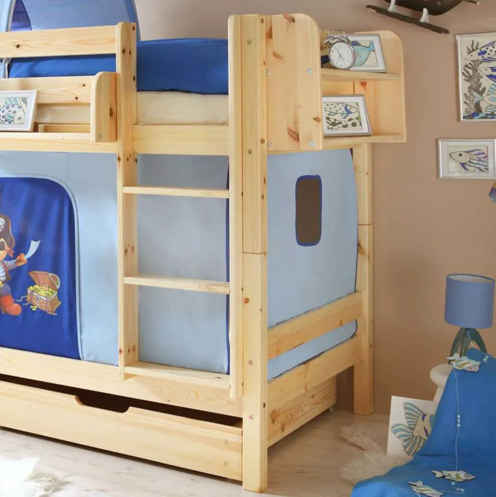Kinderstockbett Hero im Piraten Design