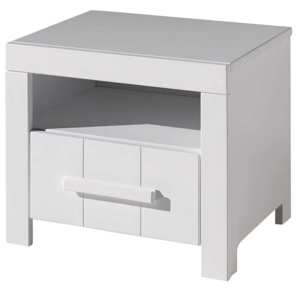 Kinderzimmer Kompletteinrichtung in Weiß - Ellen (fünfteilig)