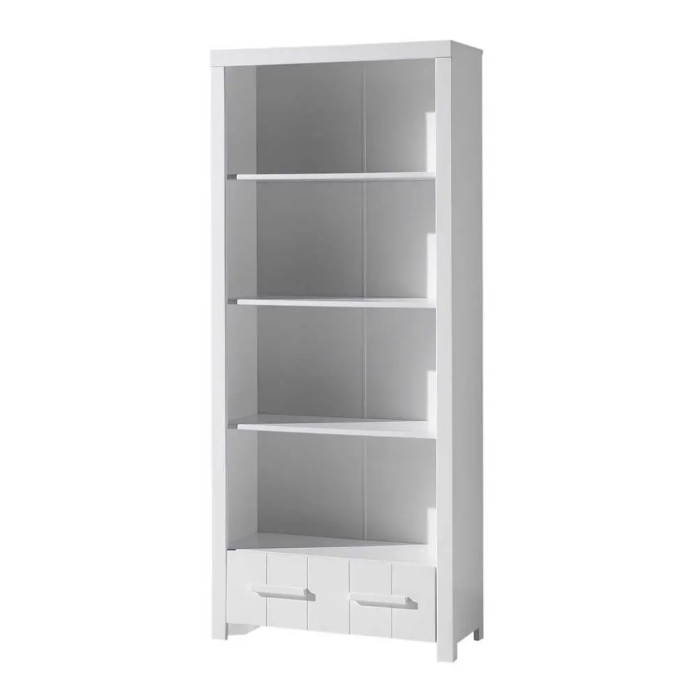 Kinderzimmer Kompletteinrichtung in Weiß - Ellen (fünfteilig)