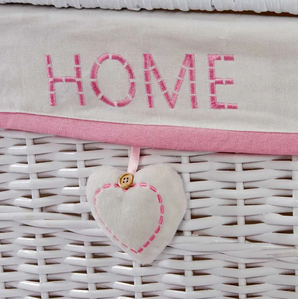 Kinderzimmer Körbe mit Plüschbär Kopf - Ucera (fünfteilig)