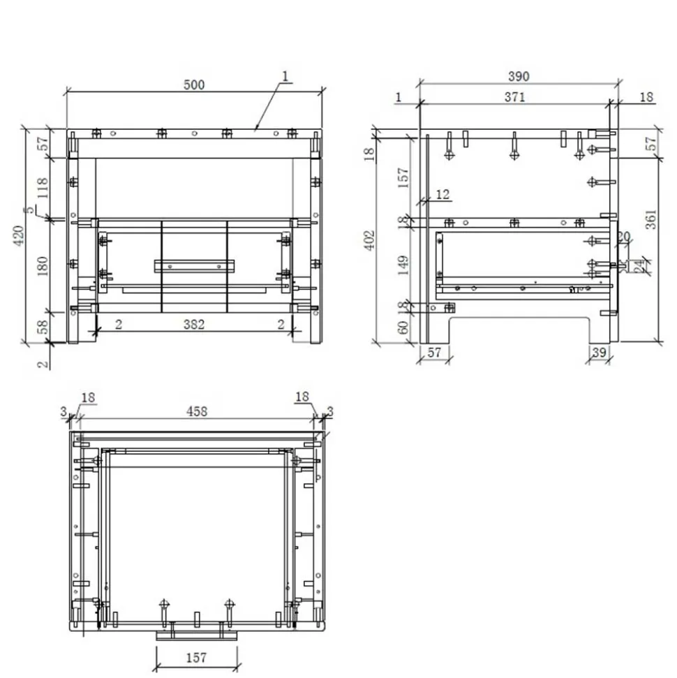 Kinderzimmer Nachtkommode in Weiß - Ellen
