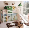 Kinderzimmer Safari Hochbett mit Rutsche - Zaruto