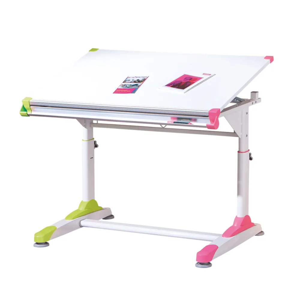 Kinderzimmer Schreibtisch Pricenta in Weiß