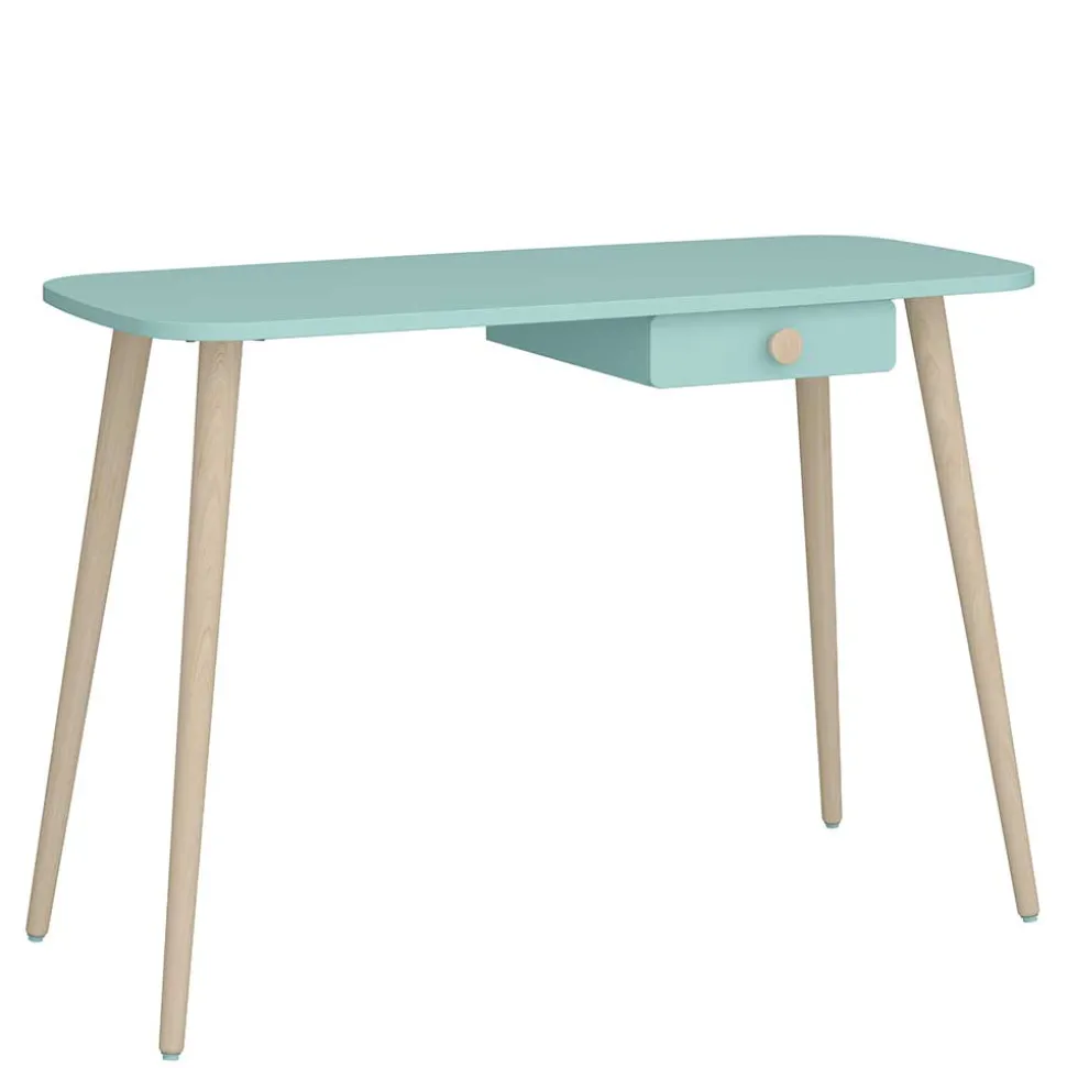 Kinderzimmer Schreibtisch in Mintgrün - Vrespa