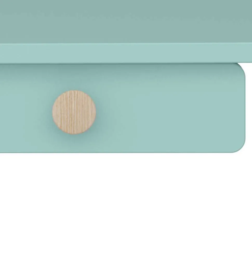 Kinderzimmer Schreibtisch in Mintgrün - Vrespa