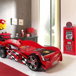 Kinderzimmer Set Station mit Autobett (zweiteilig)