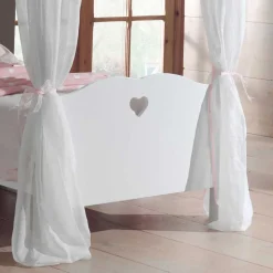 Kinderzimmerbett Grandory mit Himmel