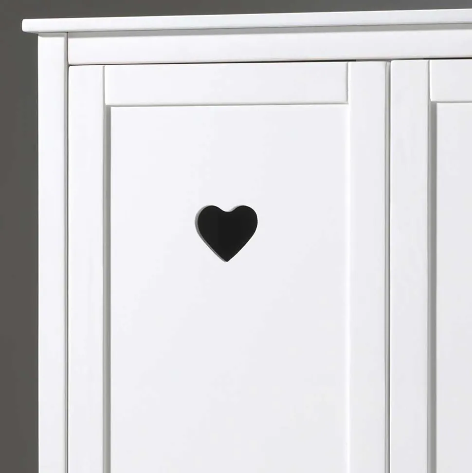 Kinderzimmer-Einrichtung mit Herz - Grandory (dreiteilig)