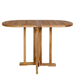 Klappbarer Balkontisch aus Teakholz - Senvelita