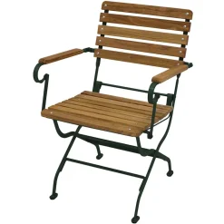 Klappbarer Balkontisch mit Klappstühlen - Socavo (dreiteilig)