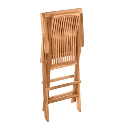 Klappbarer Garten Holzstuhl mit Armlehnen - Klahuma (2er Set)