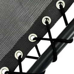 Klappbarer Gartensessel aus Mesh & Stahl - Liesca