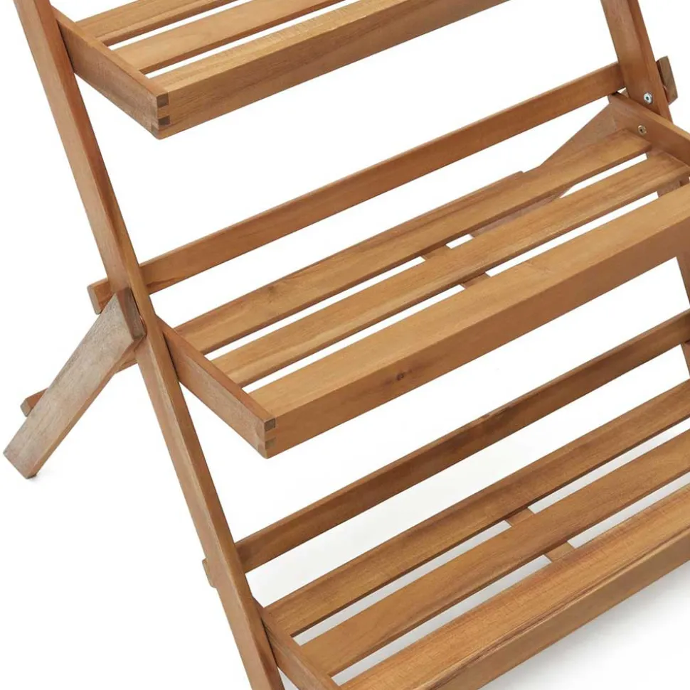 Klappbares Regal im Treppendesign - zB für Blumen - Oledra