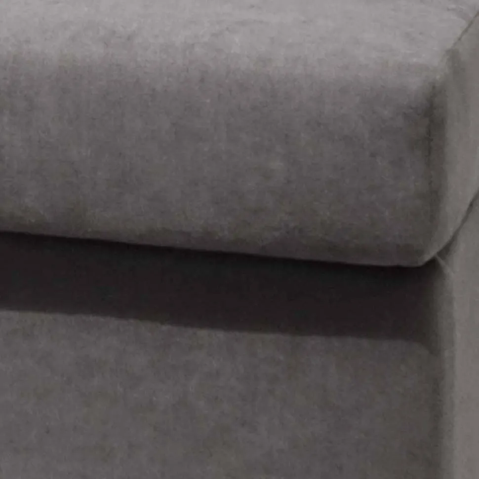 Klappsessel in Silber Grau Webstoff - Belania